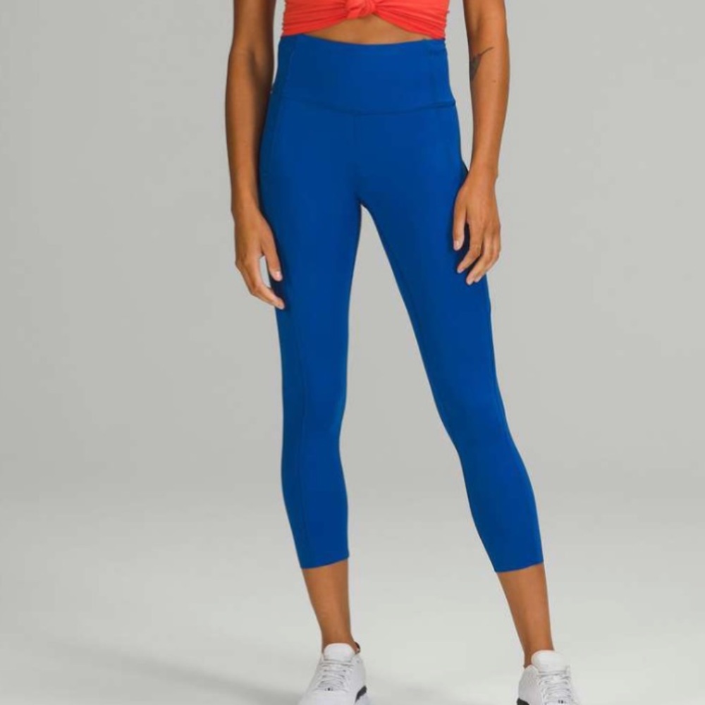 Lululemon Fast and Free High-Rise Crop 23"